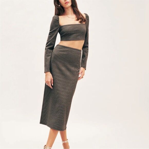 Reformation Ladue Knit Two Piece Size XL NWT $218 - Picture 3 of 9